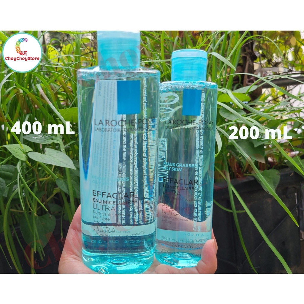 [TEM CTY] Nước tẩy trang La Roche Posay Micellar Water Ultra Oily Skin 100mL 200mL &amp; 400mL -  cho da dầu