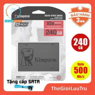 Ổ cứng SSD kington 240GB 120GB A400 SATA III 2.5 inch