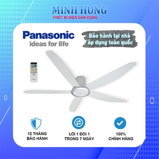 Quạt trần panasonic 5 cánh f‑60tdn - minh hùng