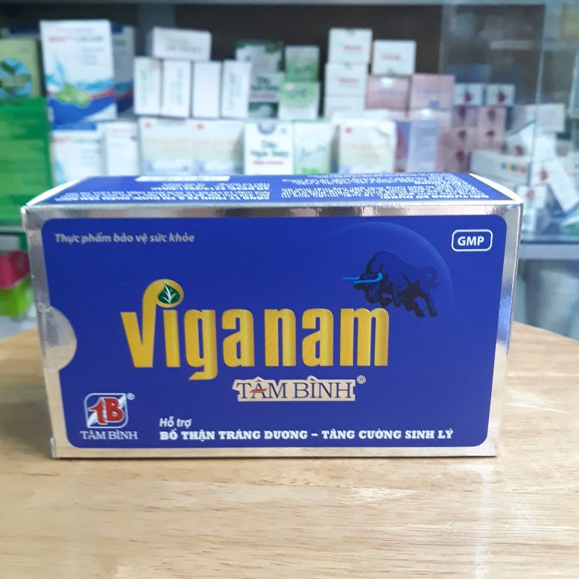 VIGANAM TÂM BÌNH - Hỗ trợ tăng cường sinh lực nam giới