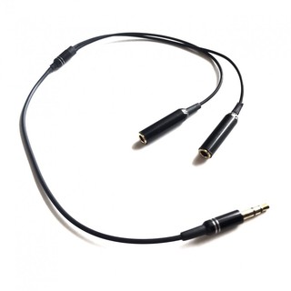 Dây Chia Từ 1 Ra 2 Tai Nghe Đầu Nhôm Jack Cắm Cao Cấp (3.5mm)