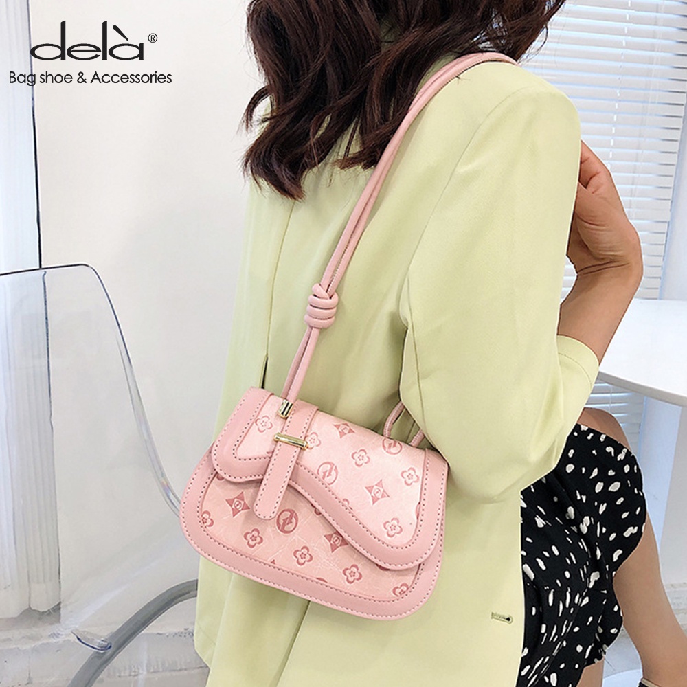 Dela Túi Xách Đeo Vai Phong Cách Phương Tây Chất Lượng Cao Hợp Thời Trang Cho Nữ