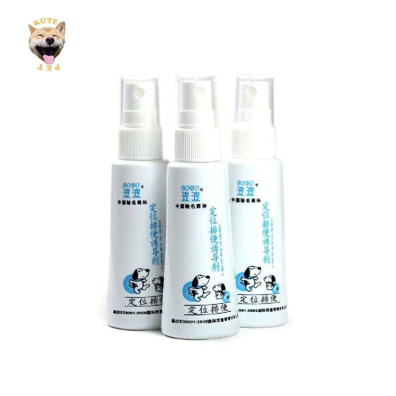Lọ xịt BoBo giúp huân luyện chó mèo thú cưng đi vệ sinh đúng chỗ 60ml
