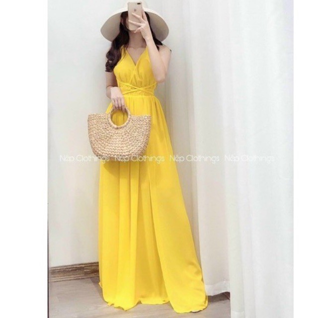 Đầm maxi đi biển đẹp giá rẻ