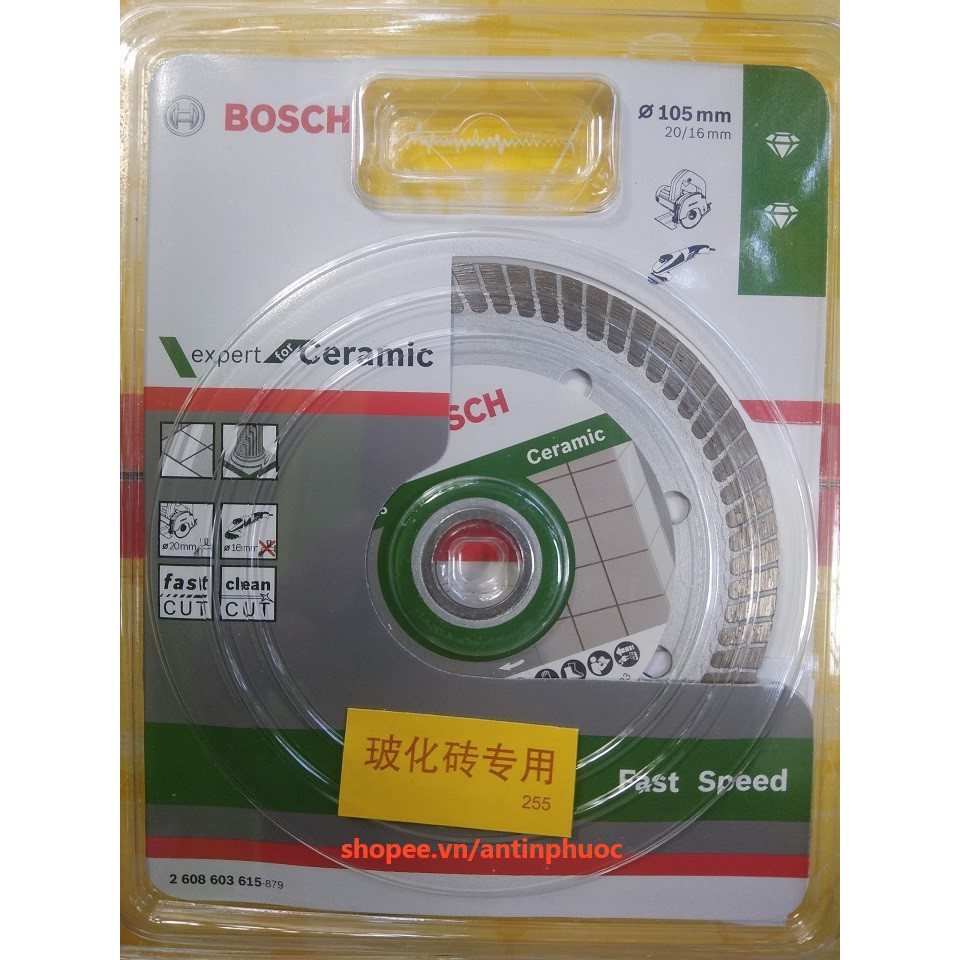 Lưỡi cắt gạch Bosch ( Hàng Chính hãng ) - Đĩa cắt gạch Rồng Vàng L1