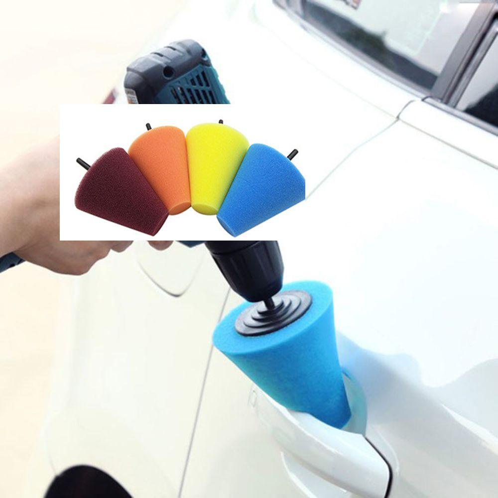 LEISURE Mút Đánh Bóng Xe Hơi Hình Nón Tiện Dụng