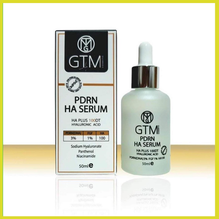 SIÊU PHẨM GTM HA SERUM TINH CHẤT DNA CÁ HỒI GIÚP DA CĂNG BÓNG MỊN MÀNG - Hàn Quốc