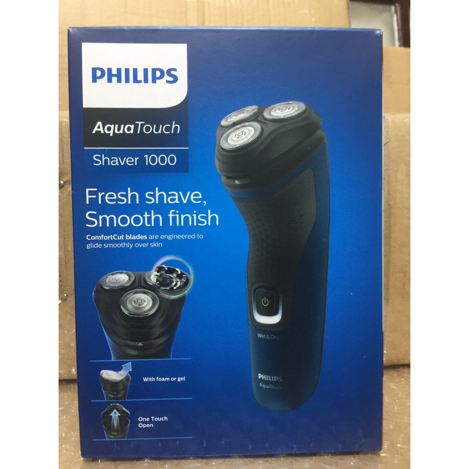 [Chính hãng - BH 2 năm] Máy cạo râu khô và ướt thế hệ mới Philips S1121