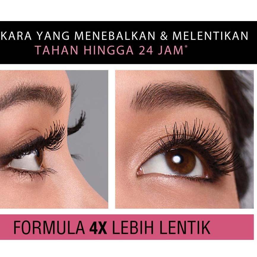 MAYBELLINE Miễn phí vận chuyển!! (Juc-764) Malaybelline HYPERCURL VOLUME Expressure MASCARA