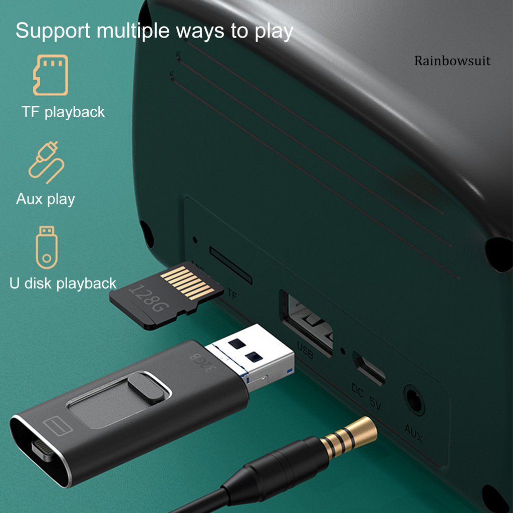 Loa Bluetooth 5.0 Không Dây Mini Rb- Hm13