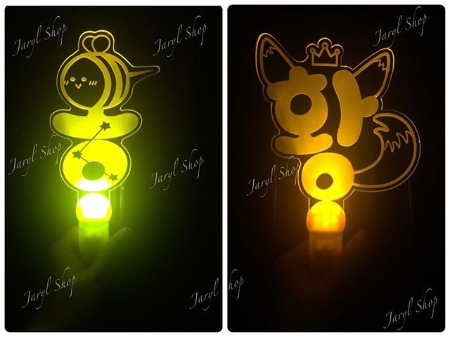 Que cổ vũ lightstick fanmade nhóm WANNA ONE