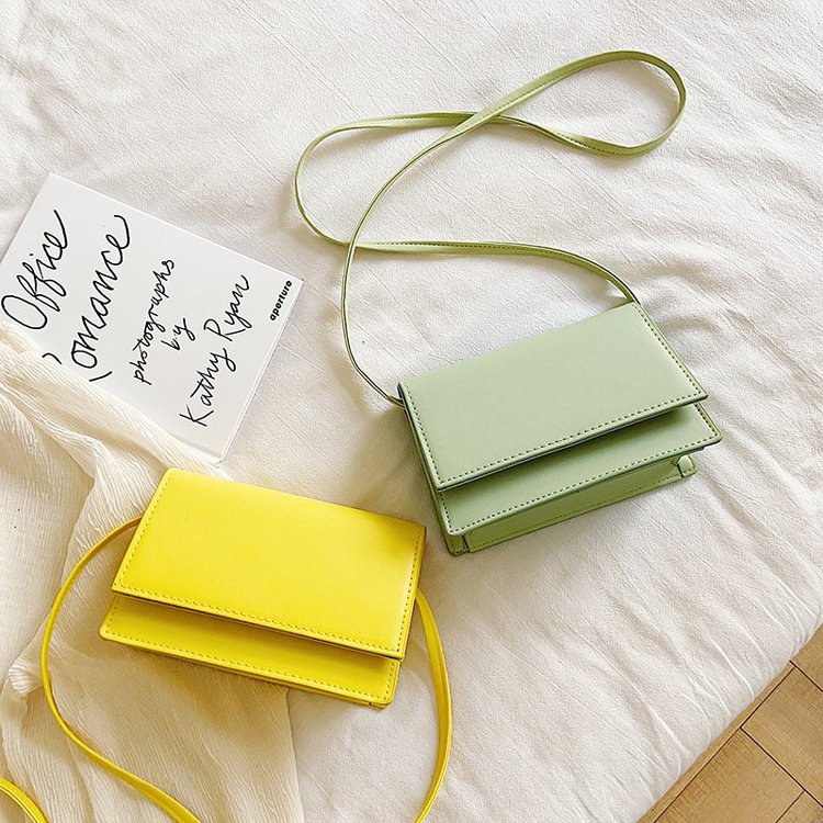 Túi đeo chéo màu sắc ngọt ngào xinh xắn cho nữ