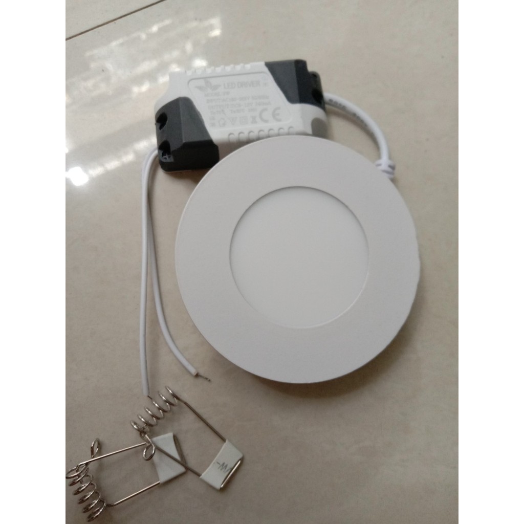 đèn led âm trần 3w