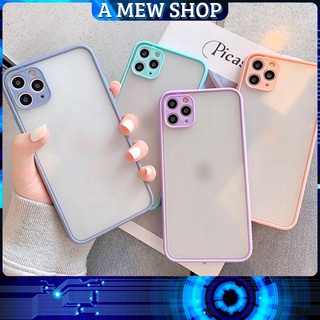 Ốp Lưng Basic Iphon Bảo Vệ Camera Viền Màu Dễ Thương 6/6plus/6s/6splus/7/7plus/8/8plus/x/xr/xs/11/12/pro/max/plus/pr