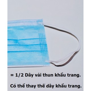 Cuộn dây vải thun (Đường kính dây 1mm, dài 100m) - NQ Jewelry