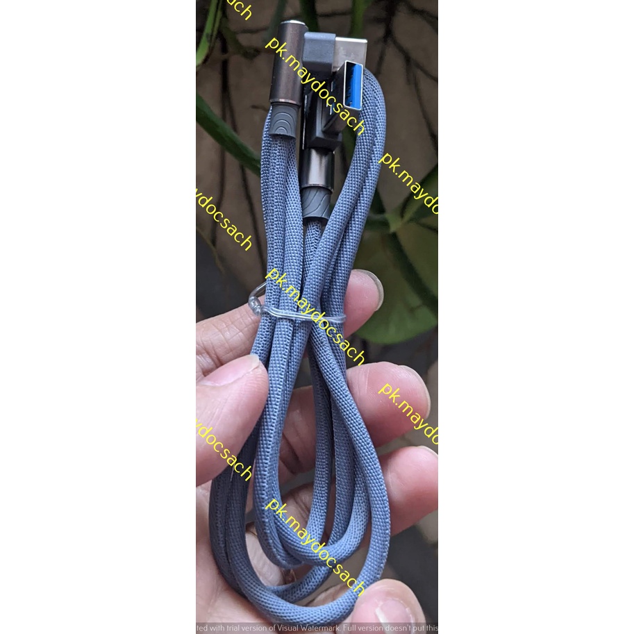 Cáp sạc, truyền dữ liệu USB Type C cho máy đọc sách Kindle, Kobo tặng kèm dây buộc FLOVEME