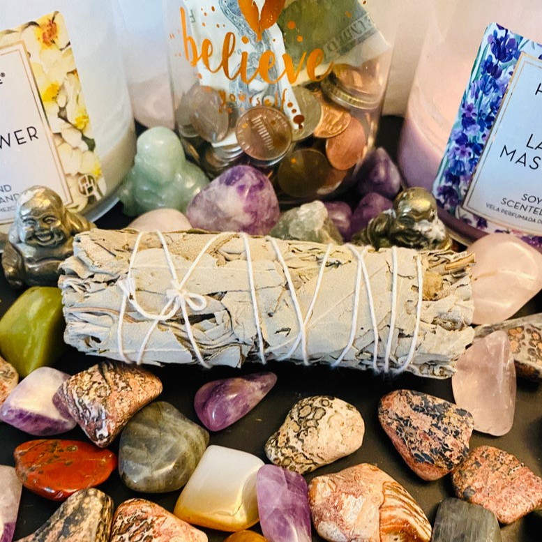 White Sage_Thanh Tẩy Năng Lương Tiệu Cực - THẢO MỘC XÔNG NHÀ