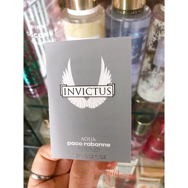 mẫu thử nước hoa nam Invictus Aqua Paco Rabanne EDT (1.5ml) - France