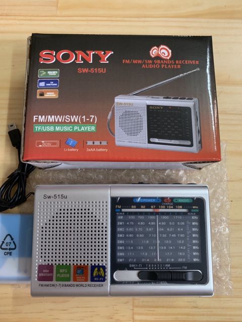 Radio Sony SW-515,525UA Sony