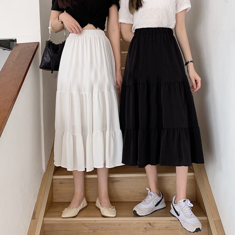 Chân Váy ❤️FREESHIP ❤️Chân váy Voan cao cấp mềm mại nhẹ nhàng dễ thương ❤️Chân váy tôn dáng bay bổng mã 98