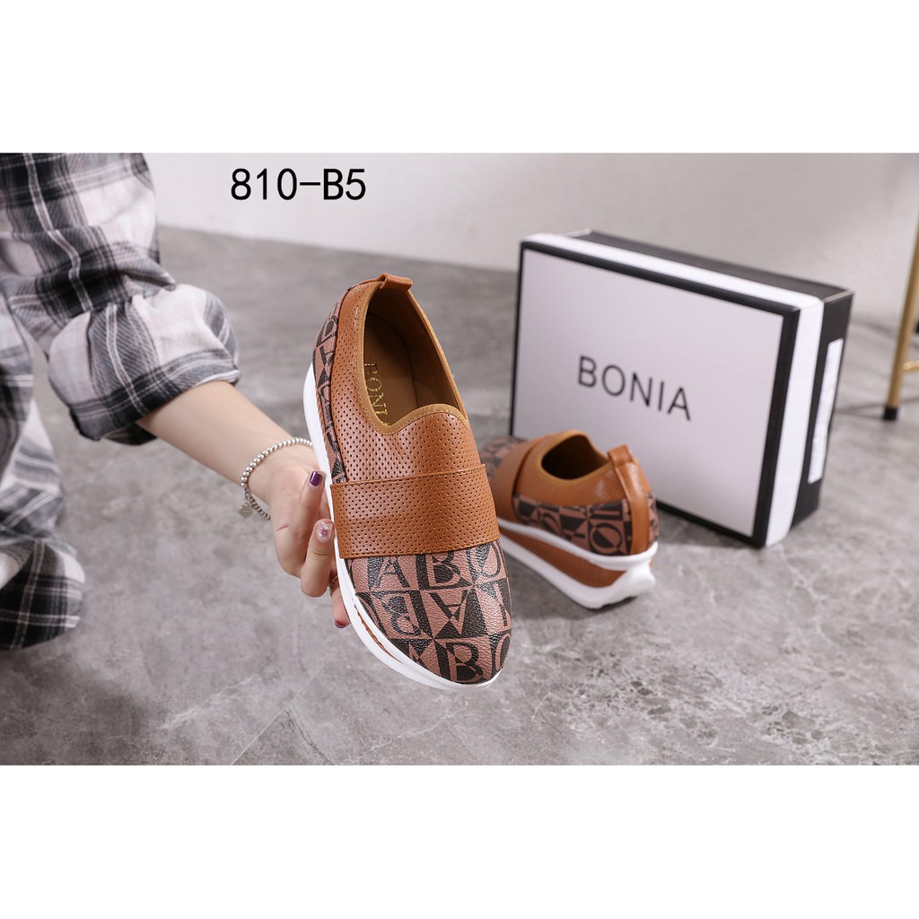 Giày Lười Nữ Bonia 810-b5 Kiểu Dáng Trẻ Trung Năng Động