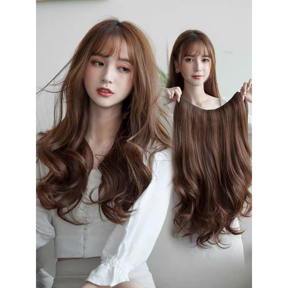 Tóc Kẹp Dải Xoăn Sóng Tiện Dụng, Tóc Kẹp Làm Phồng Tóc