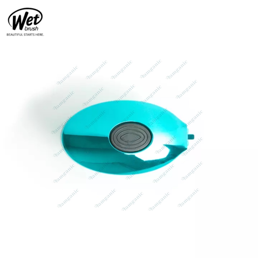 Lược gỡ rối WET BRUSH Mini Pop and Go chính hãng có gương tiện dụng, vào nếp nhanh chóng