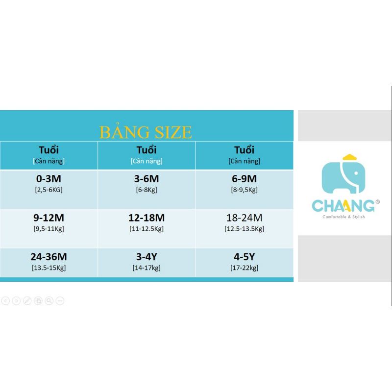 Chaang - Quần cộc xắn gấu cho bé 3m-5y