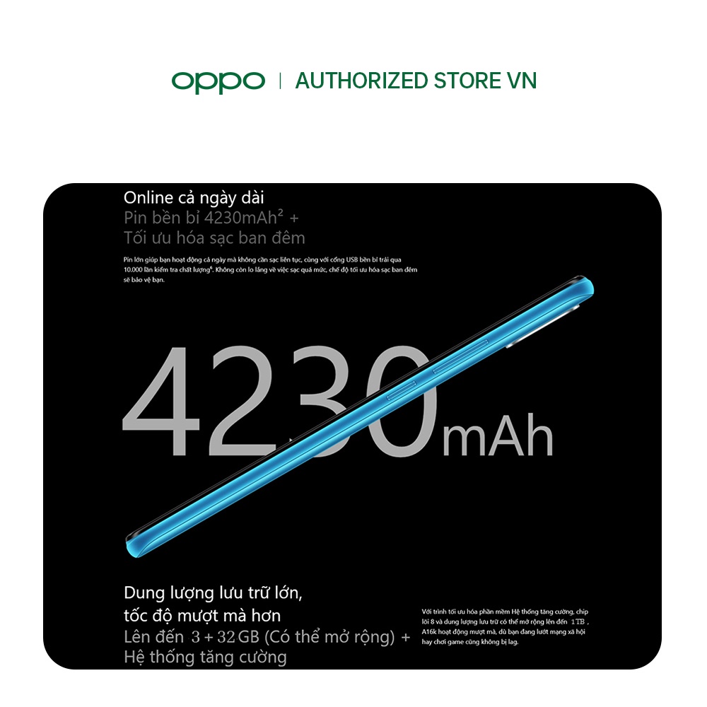 [Nhập mã ELMG5 giảm 5% tối đa 500k] Điện thoại OPPO A16k (3GB/32GB) - Hàng Chính Hãng | BigBuy360 - bigbuy360.vn