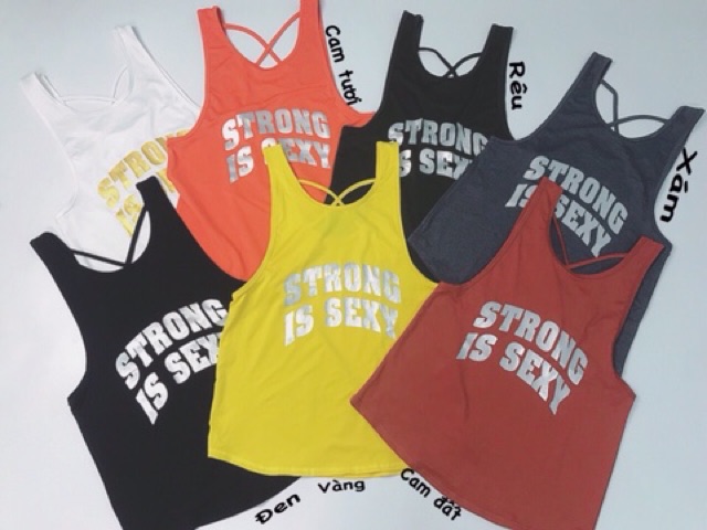 ÁO TANK TOP TẬP GYM SEXY