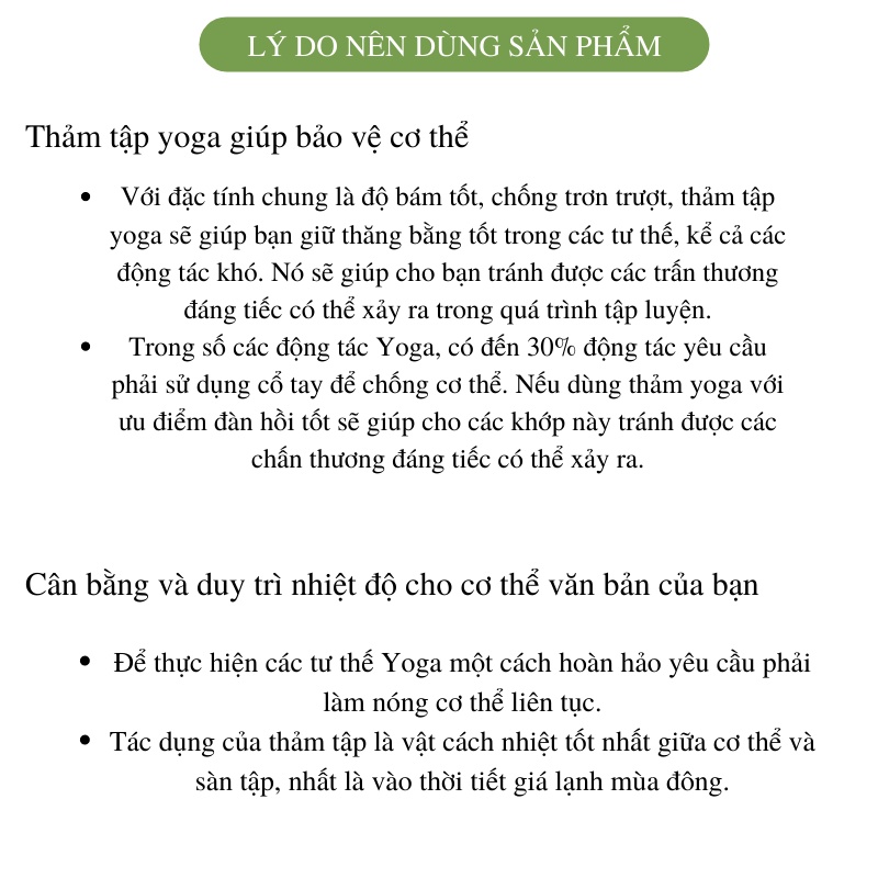 Thảm tập thể dục thảm tập yoga chống trượt Thảm tập GYM tại nhà tập thể dục Chất liệu tpe 2 lớp chống trơn tuyệt đối 6mm | BigBuy360 - bigbuy360.vn