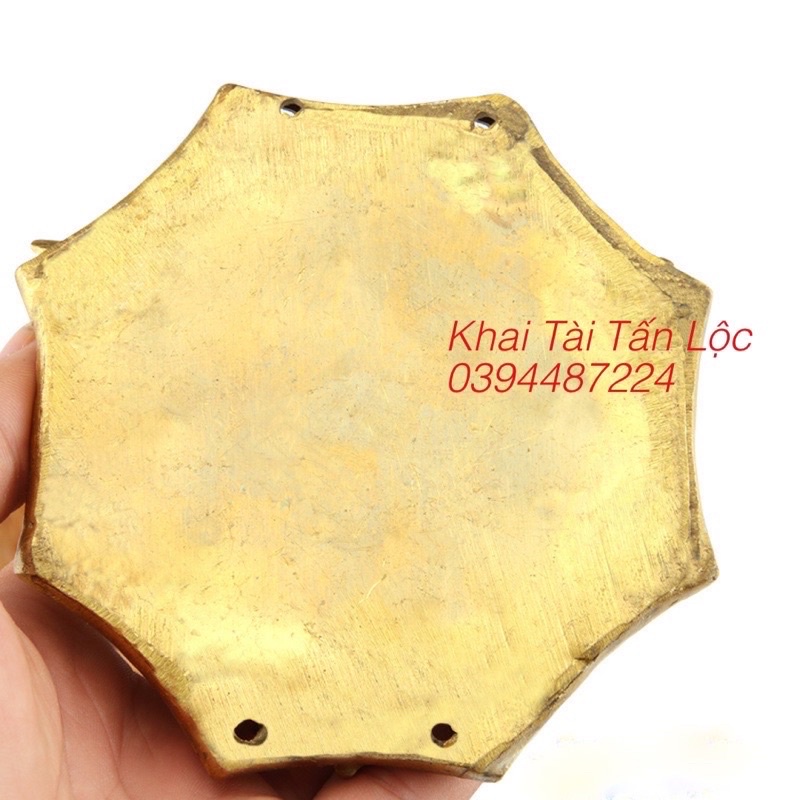 GƯƠNG BÁT QUÁI HỔ PHÙ AN GIA HOÁ SÁT BẰNG ĐỒNG