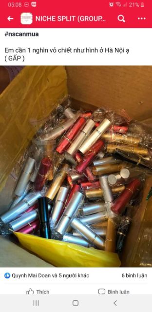 Chai chiết nước hoa 10ml vỏ nhôm, nhám loại xịn xò | BigBuy360 - bigbuy360.vn