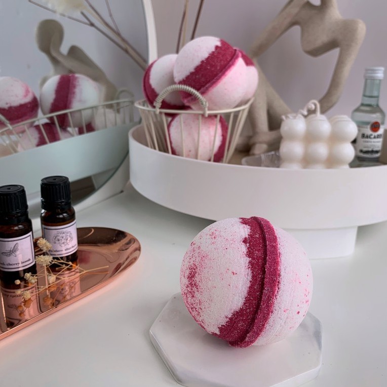 Bom tắm bồn Morning Roses bath bomb | Viên thả bồn tắm MY MOOD