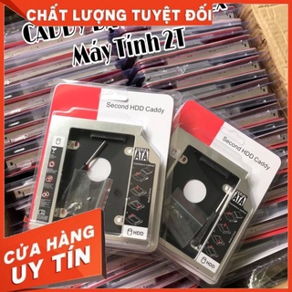 Caddy Bay Mỏng 9.5mm Chuẩn SATA 3 - Gắn Ổ Cứng Thay Ổ Quang Laptop - PK Máy Tính