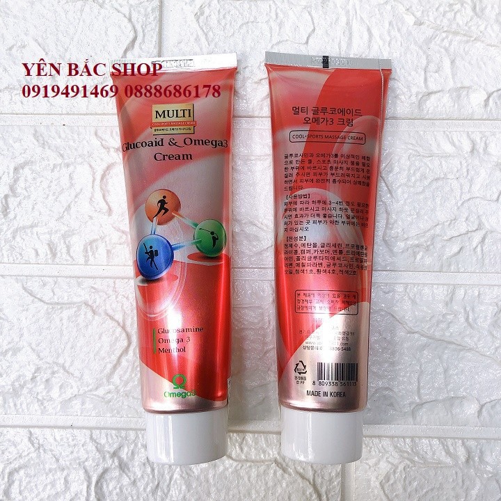 ✌COMBO 2 TUÝP DẦU LẠNH  GLUCOSAMIN 150ml