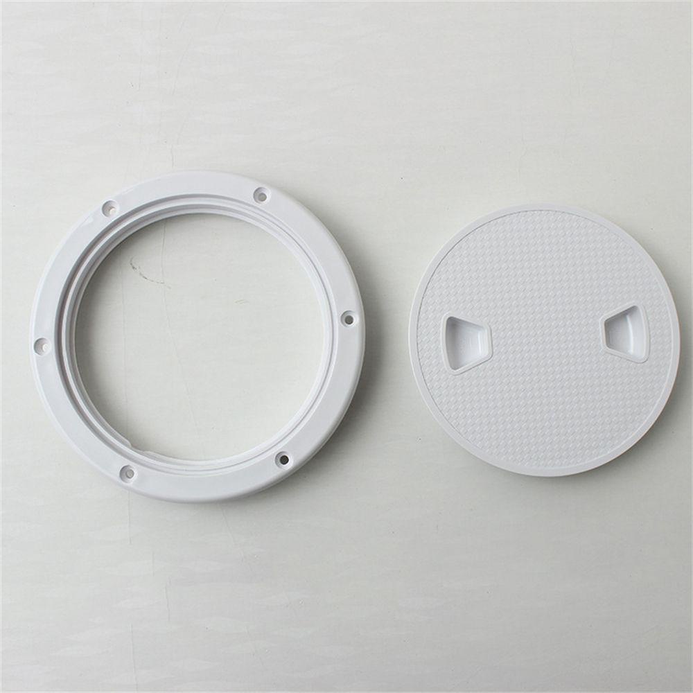 JONYE Vỏ Bọc Bảng Điều Khiển Hình Tròn 8 Inch Màu Trắng