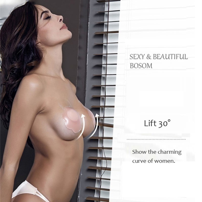 Miếng dán ngực chất liệu silicone tái sử dụng cho nữ