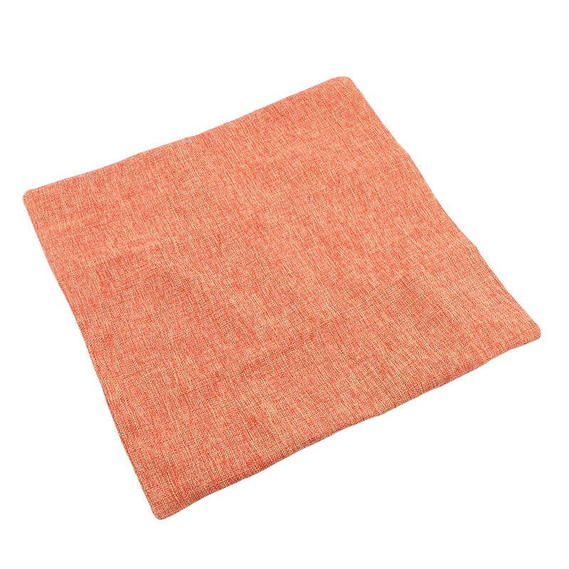Vỏ bọc gối hình vuông đơn giản bằng cotton linen mềm