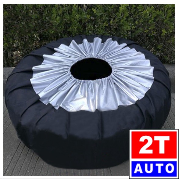 Tấm bọc bánh xe, bạt bọc phủ đựng bánh xe lốp dự phòng cho xe hơi ô tô   SKU: 286 HOẶC 352