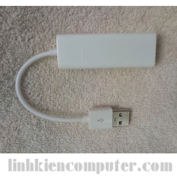 Dây cáp chuyển đổi USB sang cổng mạng Lan - USB To Lan (Trắng) | WebRaoVat - webraovat.net.vn