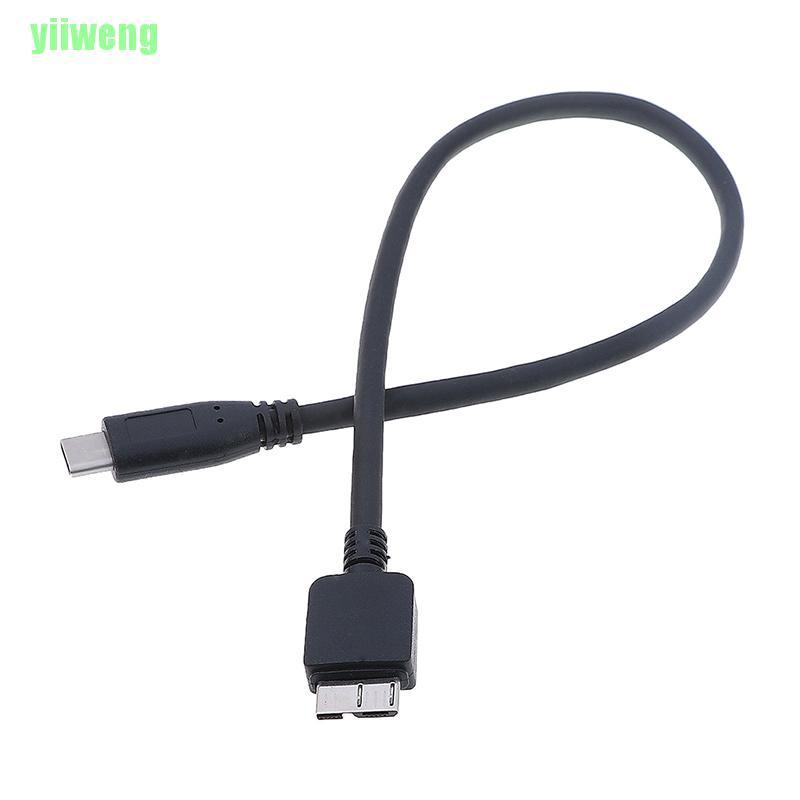 Cáp Chuyển Đổi Yw Usb C Sang Micro Usb Type C Sang Micro B Dài 30cm Cho Ổ Cứng Hdd