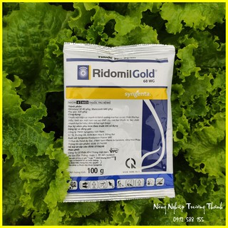Thuốc trừ bệnh cho cây trồng Ridomil Gold 68WP gói 100g