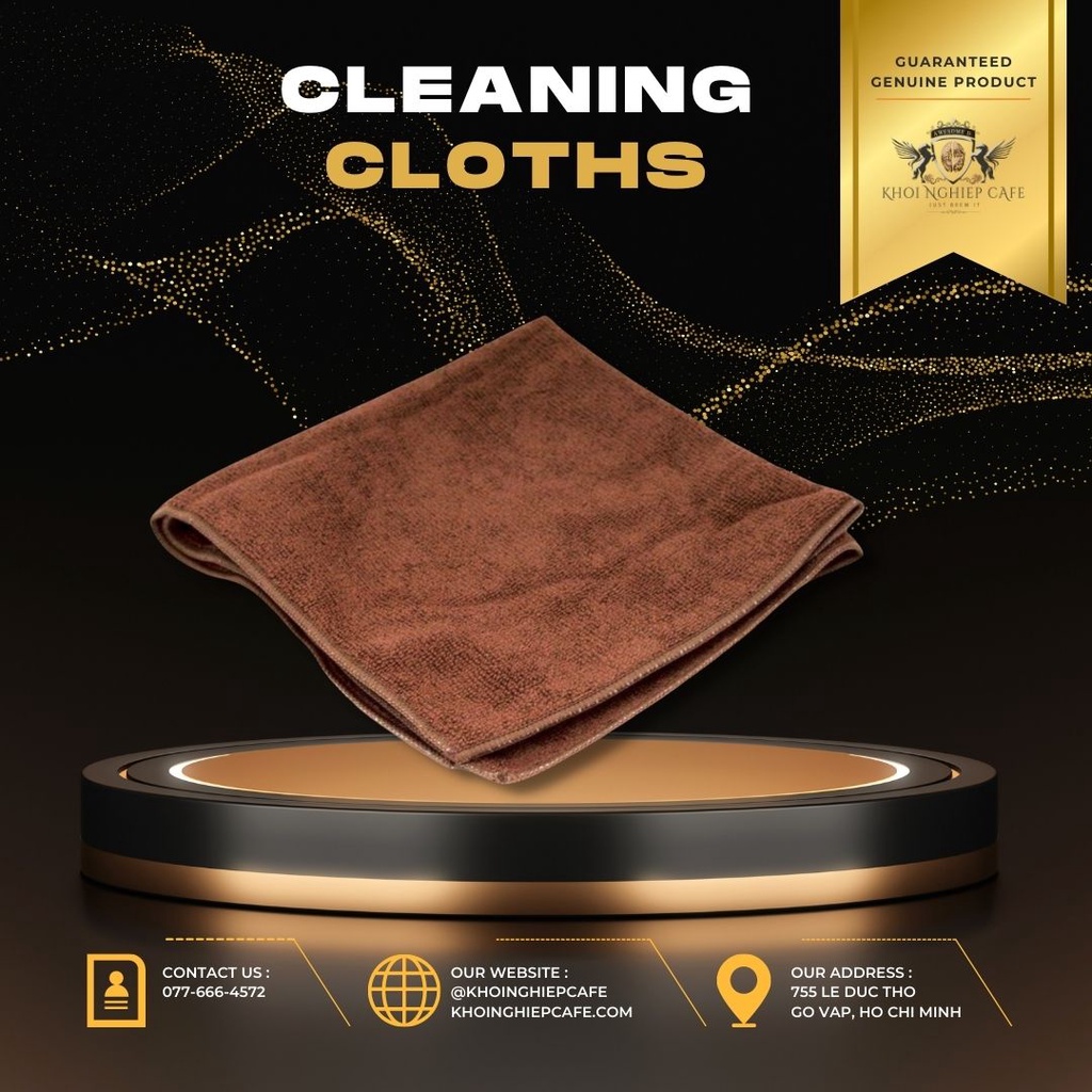 Cleaning cloths – Khăn lau quầy pha chế chuyên dụng nhiều màu