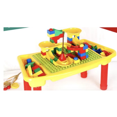 Bàn lego kèm cát động lực học cho bé