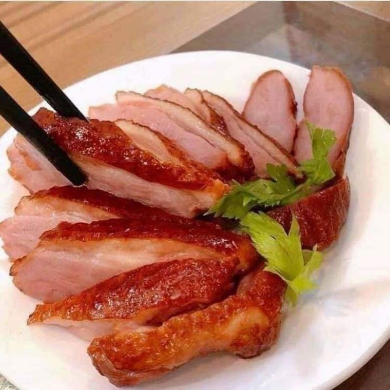 Lườn ngỗng hun khói. 1 miếng