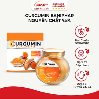 Tinh bột nghệ Curcumin nguyên chất 95% Baniphar tăng sức đề kháng cho