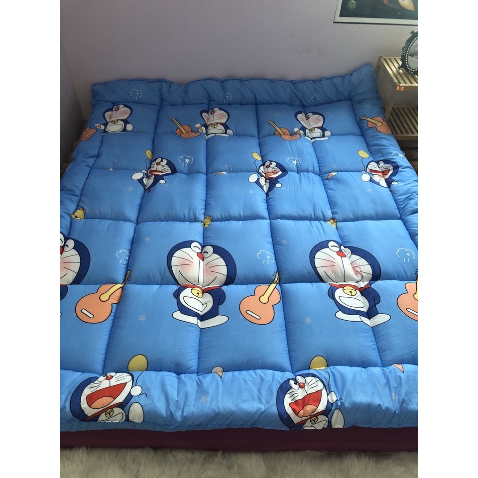 Topper nệm dày 6-8cm tấm đệm topper cao cấp gấp gọn gàng khi không sử dụng đủ các size
