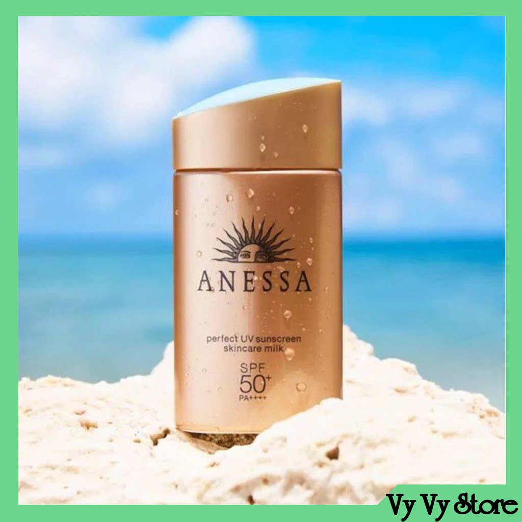 Kem Chống Nắng ⚡ [SỐ 1 NHẬT BẢN] ⚡ Shiseido Anessa 60ml Perfect UV Sunscreen Skincare Milk