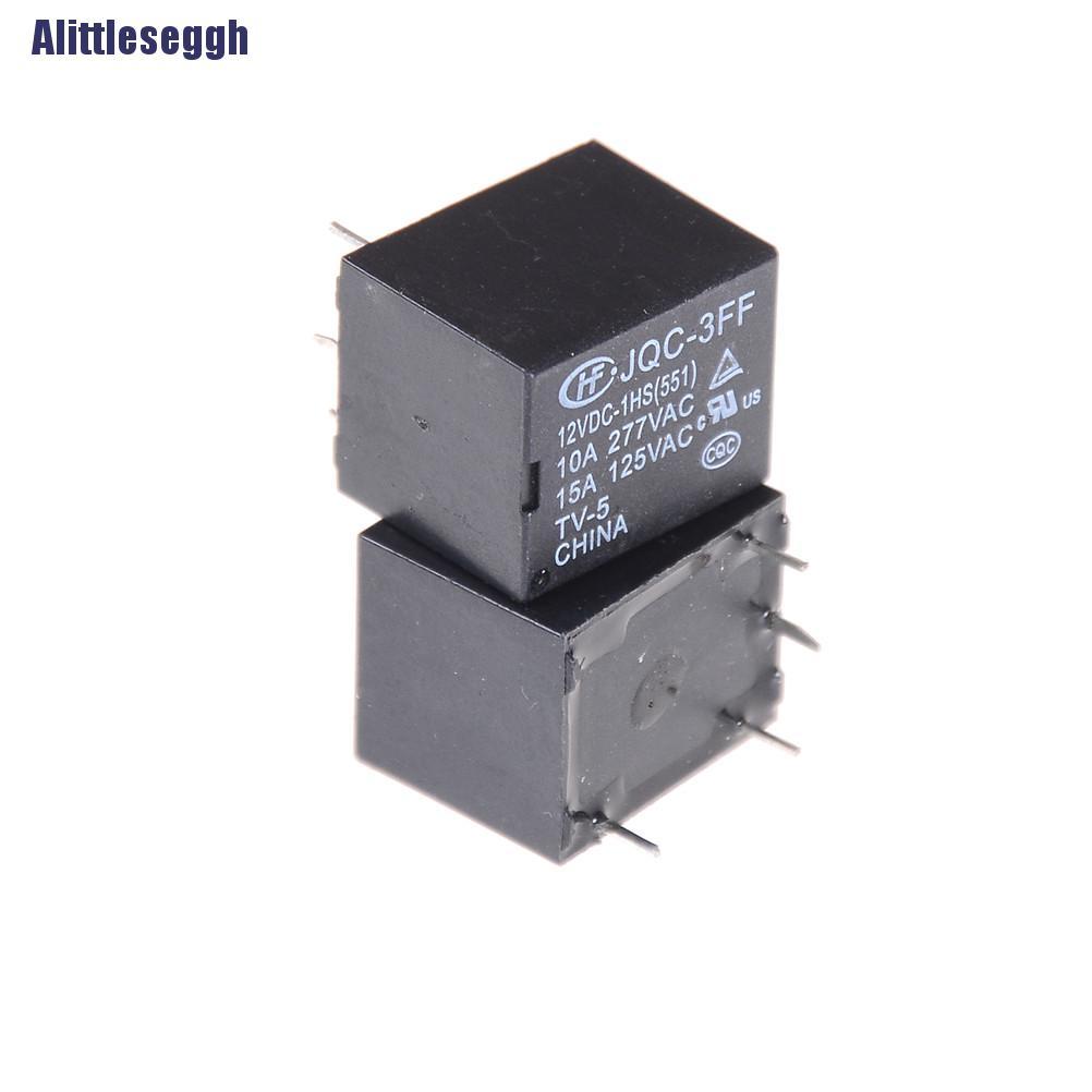 Bộ 5 rơ le 4 chân 12VDC SRD-S-112DM 15A 125VAC lõi điện | BigBuy360 - bigbuy360.vn